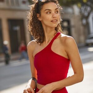 Spacedye One Up Cropped Tank